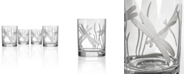 Rolf Glass Dragonfly Double Old Fashioned 14Oz - Set Of 4 Glasses